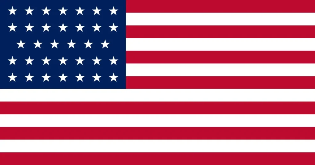 United States of America Flag 1863