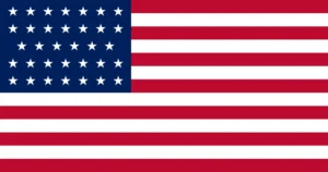 United States of America Flag 1863