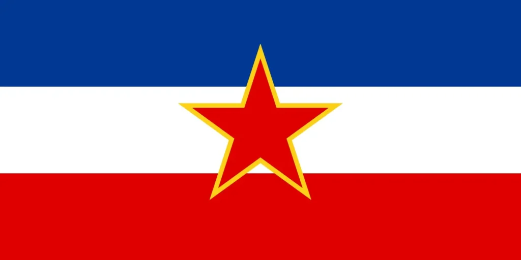 Yugoslavia Flag 1992