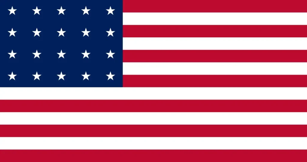 United States of America Flag 1819