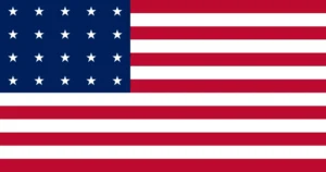 United States of America Flag 1819