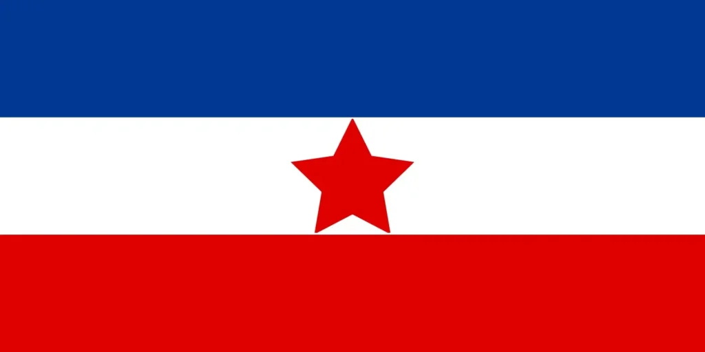 Yugoslavia Flag 1945