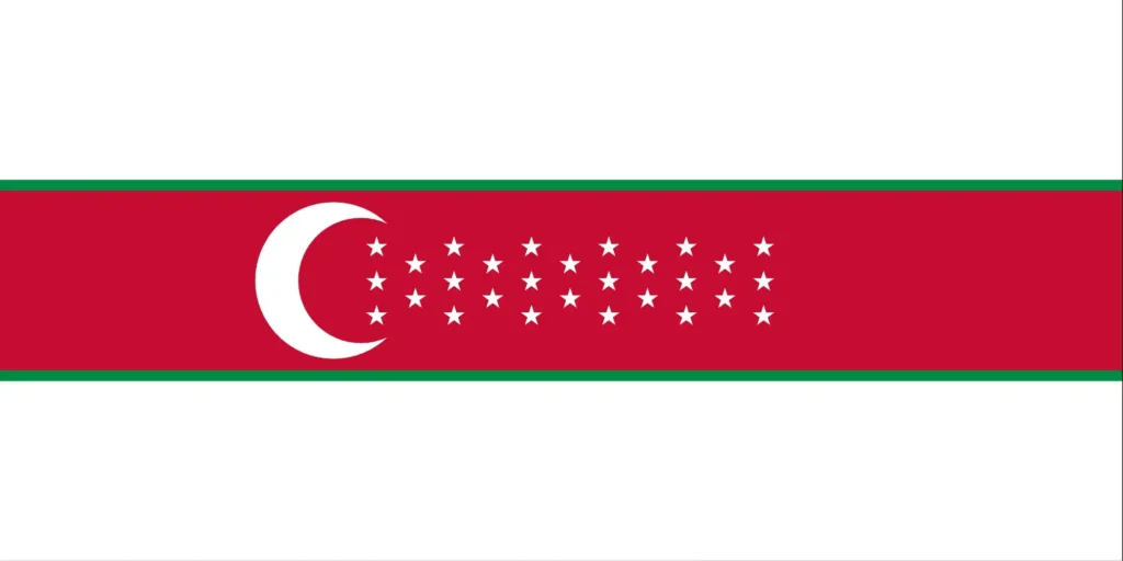 oesmon empire white dove royal flag