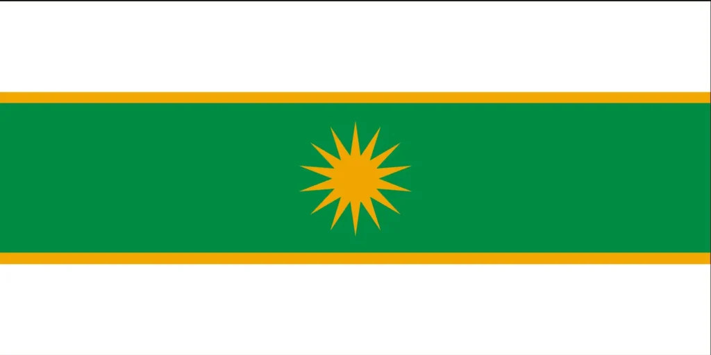 helleece white dove royal flag