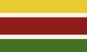 State of Memel, tricolor flag (Fictional Nation)